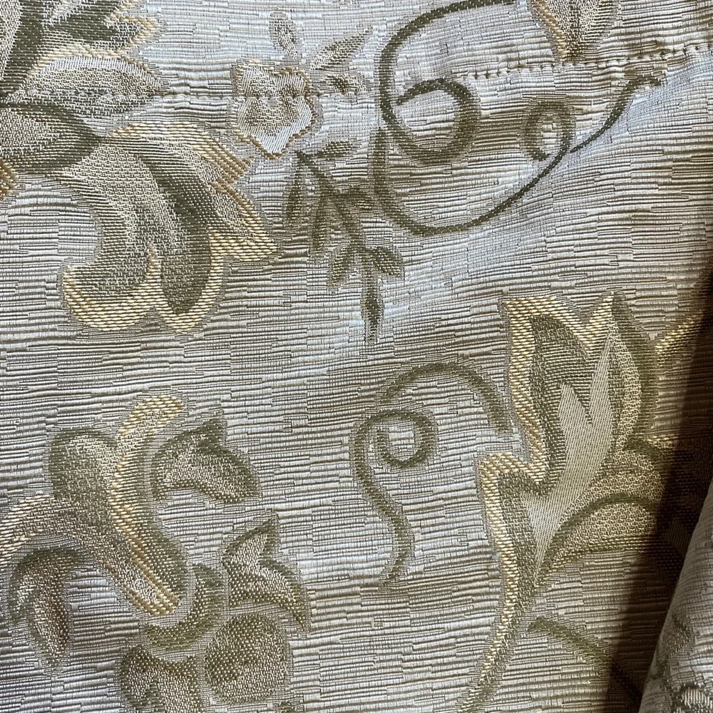 Pair of valances rod pocket 54” X 18” each